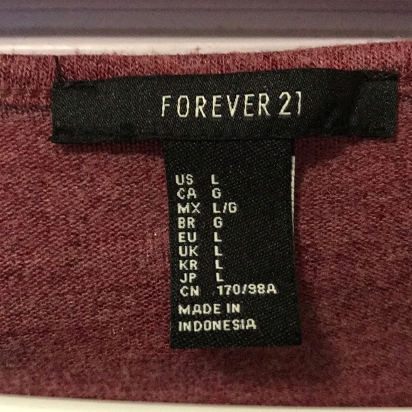 Forever 21 sweater crop top - Picture 3 of 3